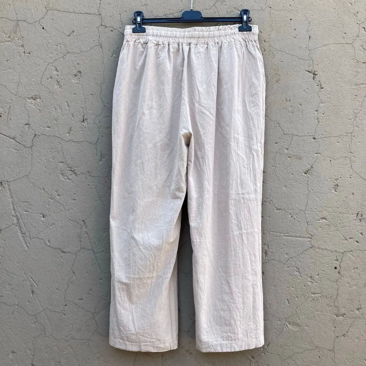 Shein Beige Drawstring Casual Pants