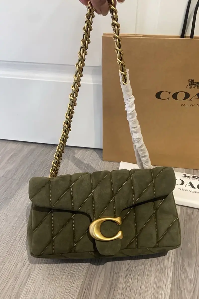 Coach Tabby shoulder bag olive green
