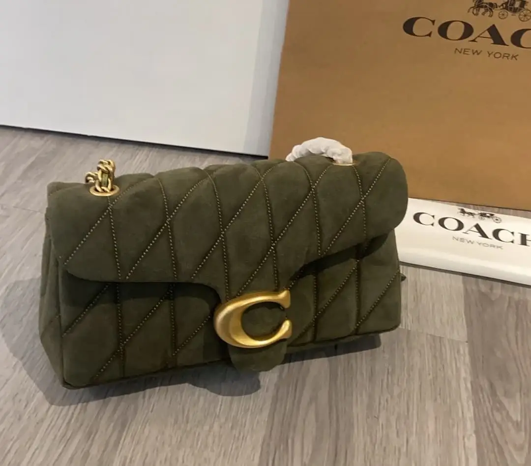 Coach Tabby shoulder bag olive green