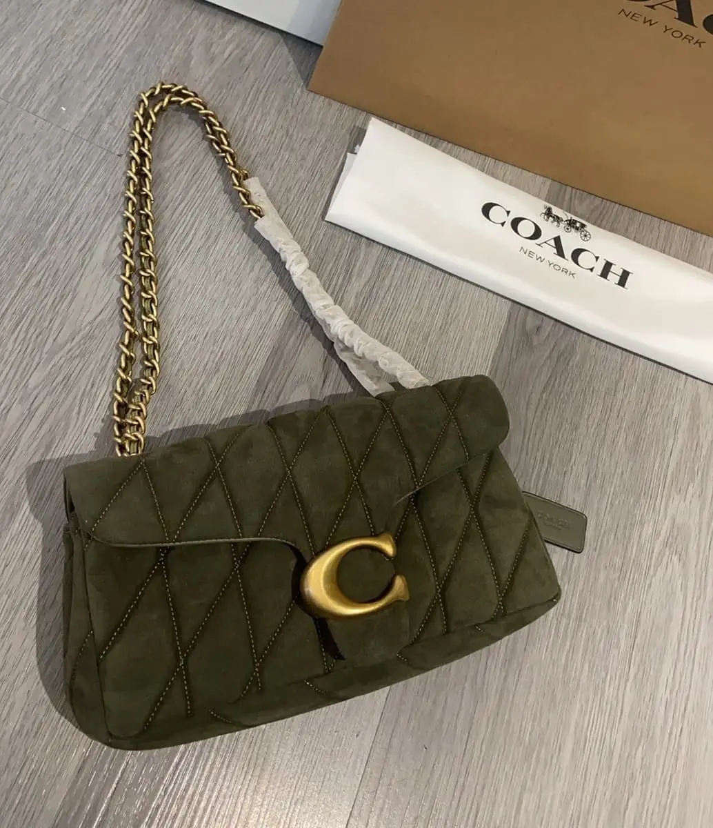 Coach Tabby shoulder bag olive green