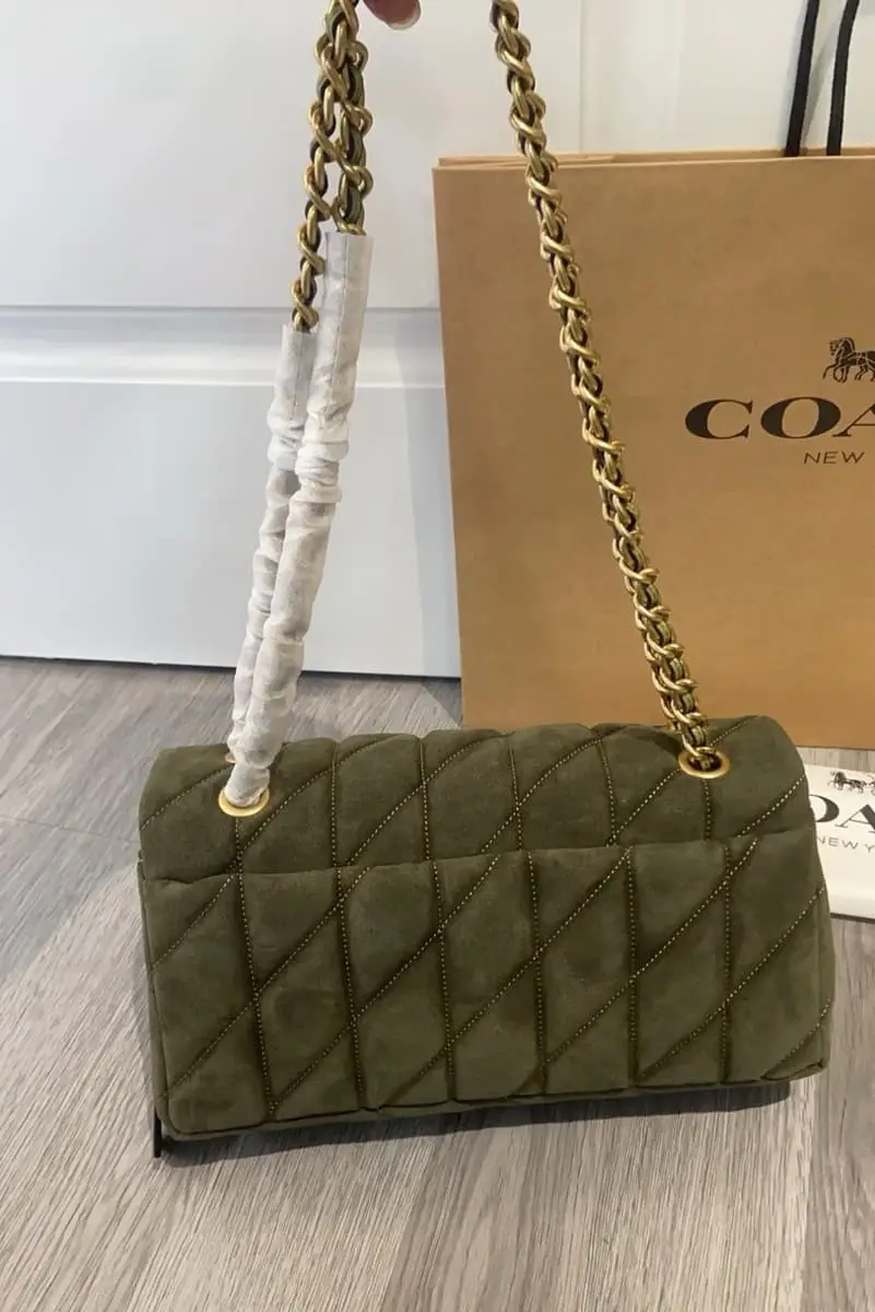 Coach Tabby shoulder bag olive green
