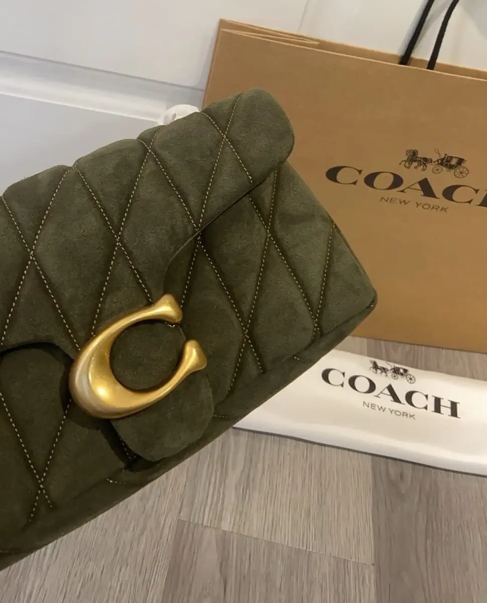 Coach Tabby shoulder bag olive green