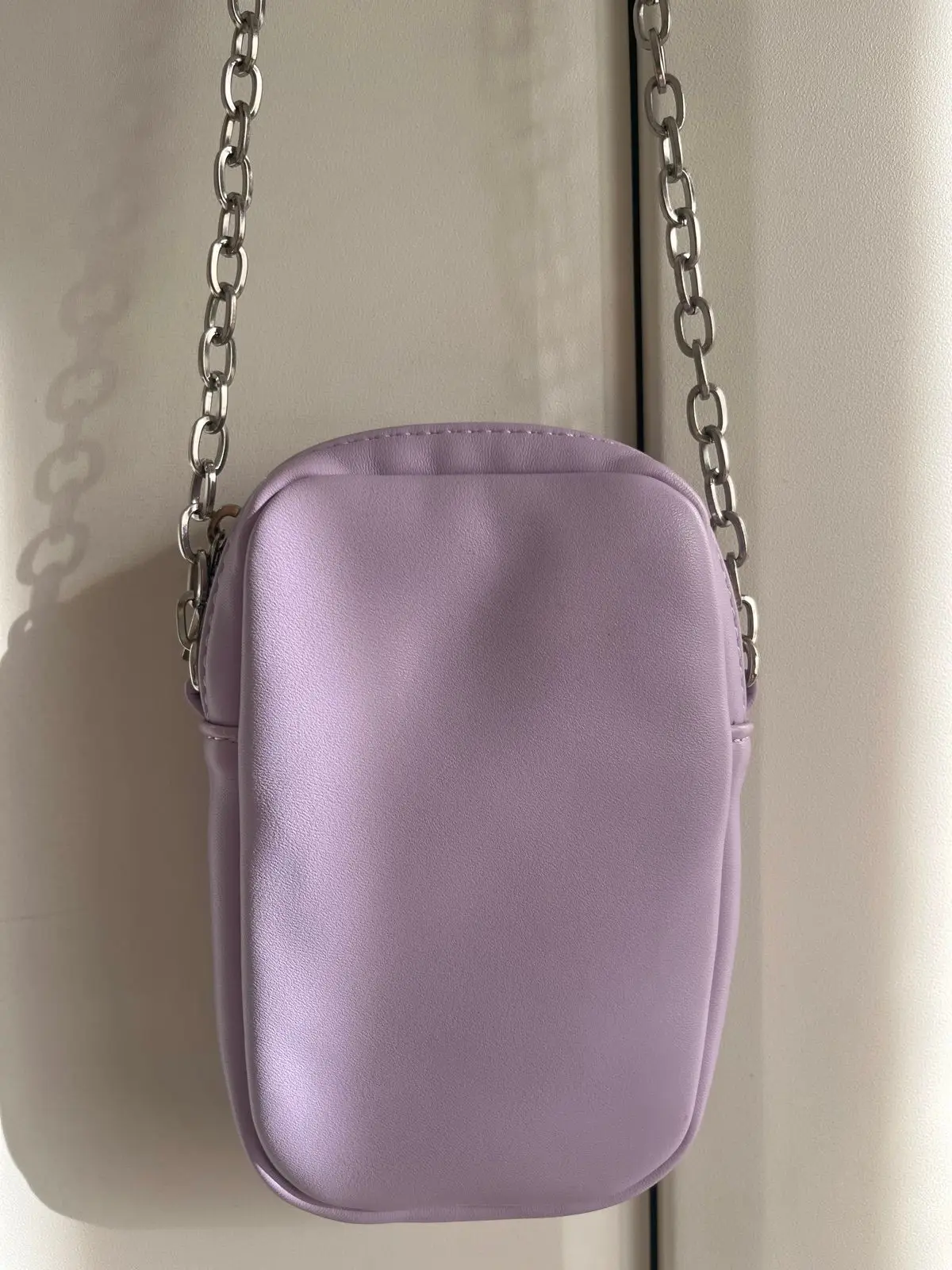 Bershka Lilac Crossbody Phone Bag