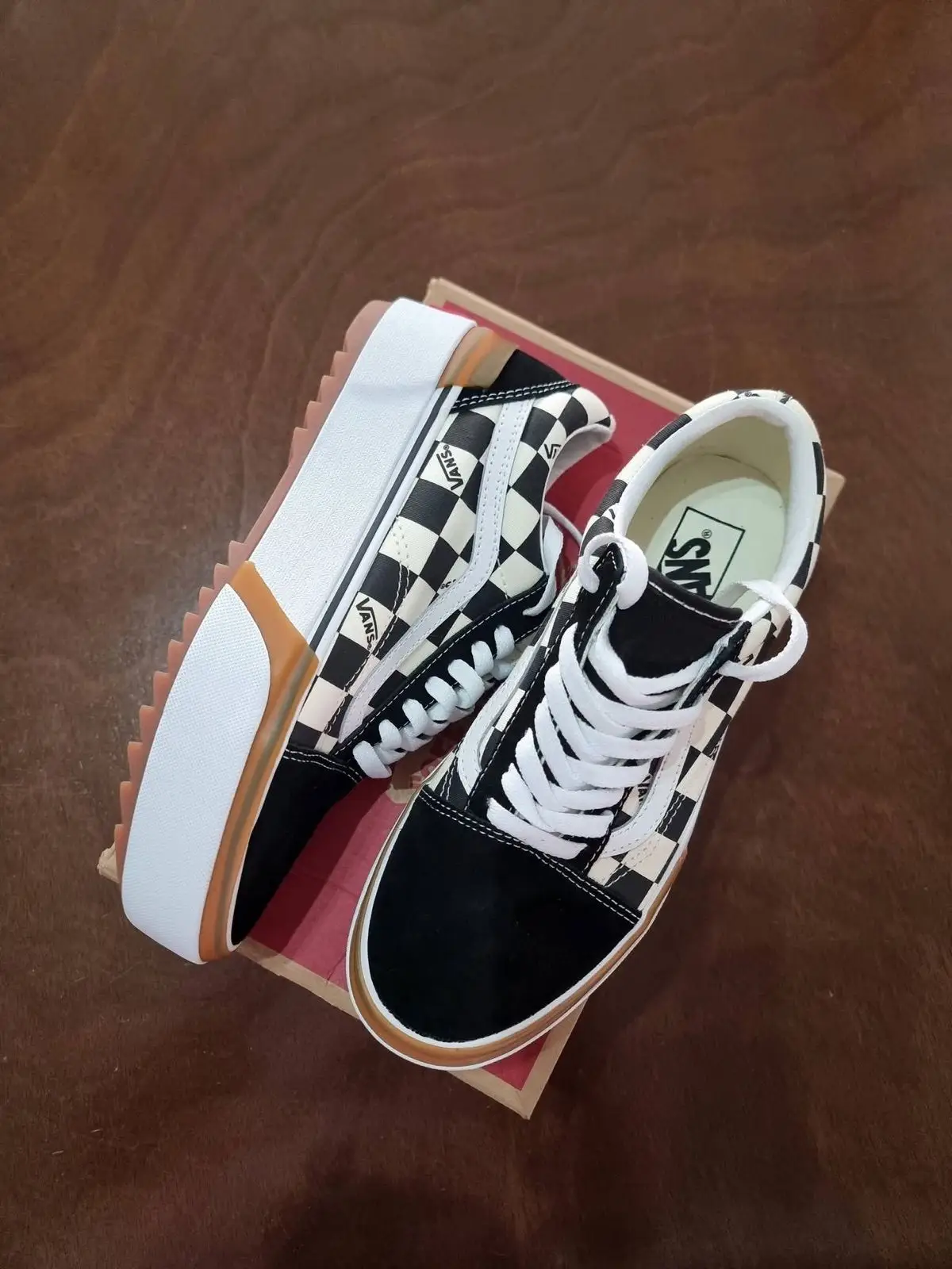 Vans Checkered Platform Sneakers