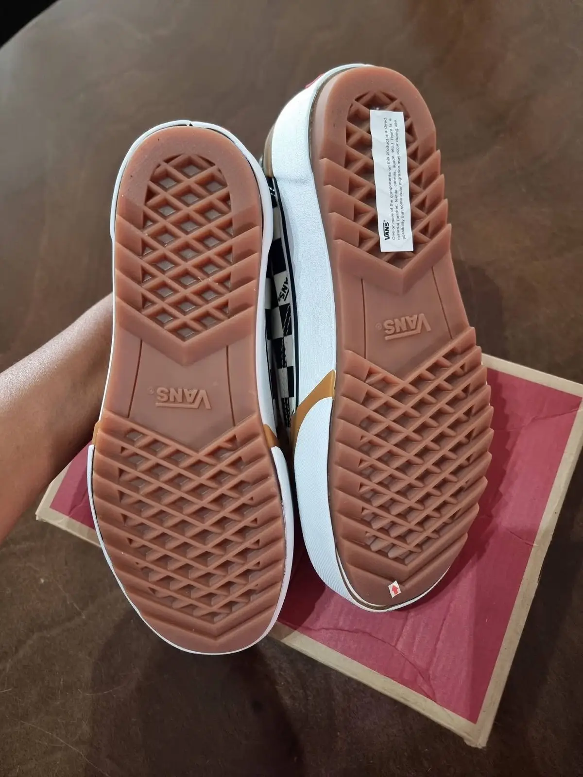 Vans Checkered Platform Sneakers