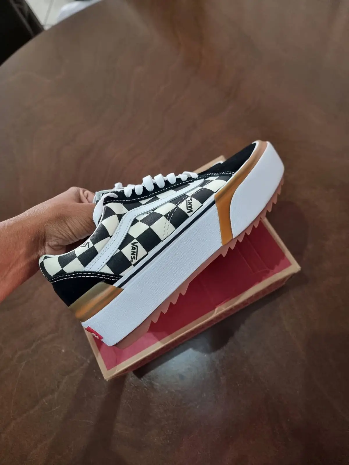 Vans Checkered Platform Sneakers