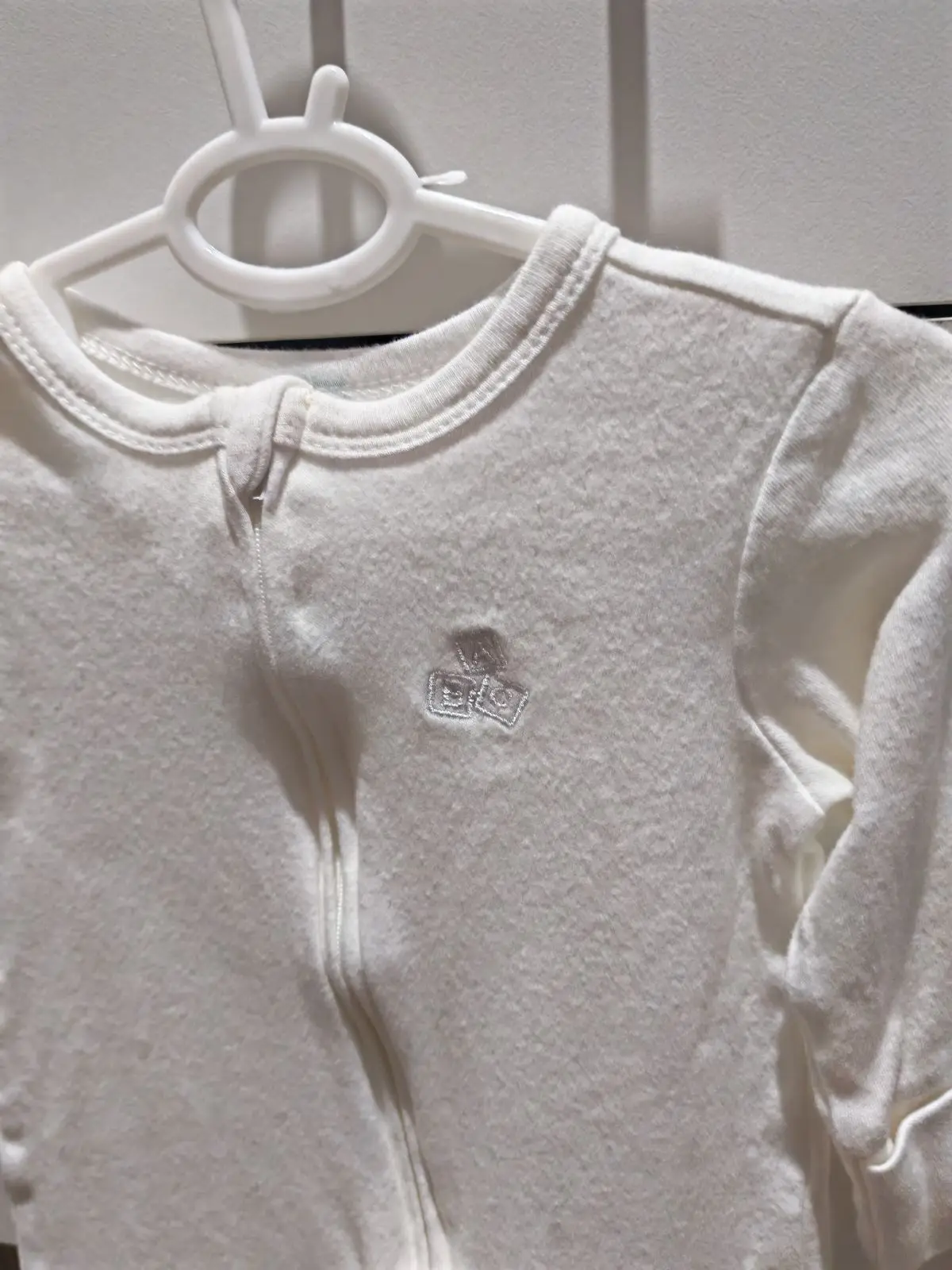 Ackermans White Baby Onesie