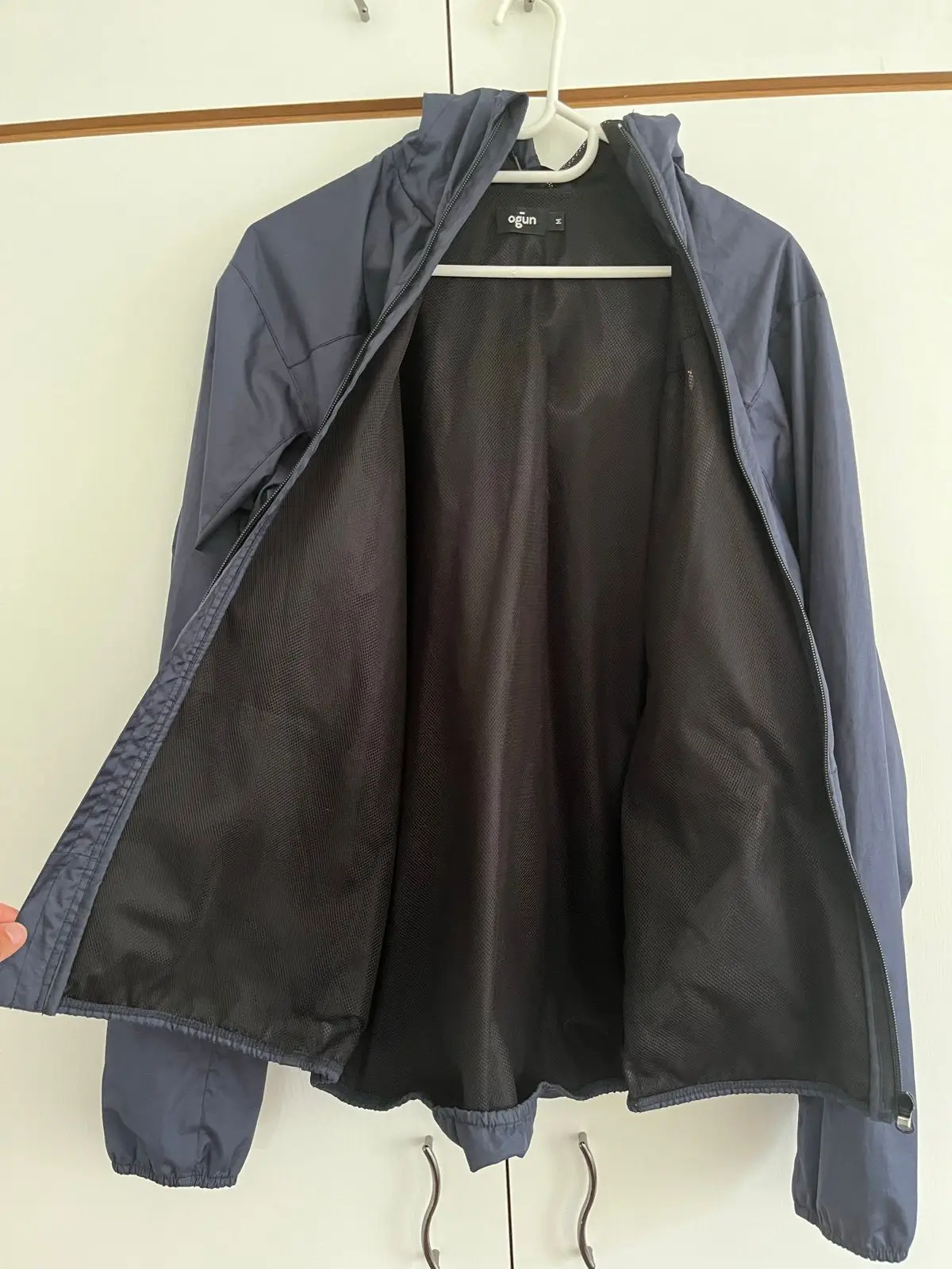 Ogun Navy Windbreaker Jacket