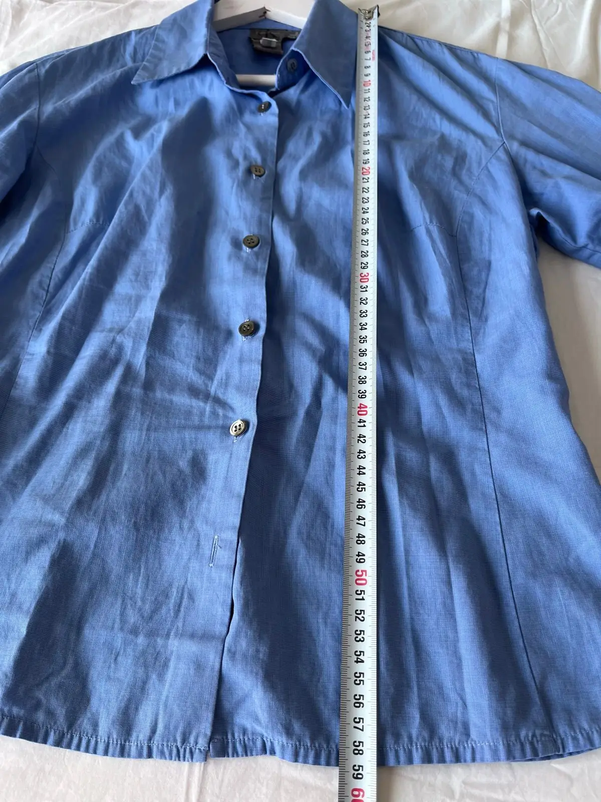 Calvin Klein Blue Button-Down Shirt