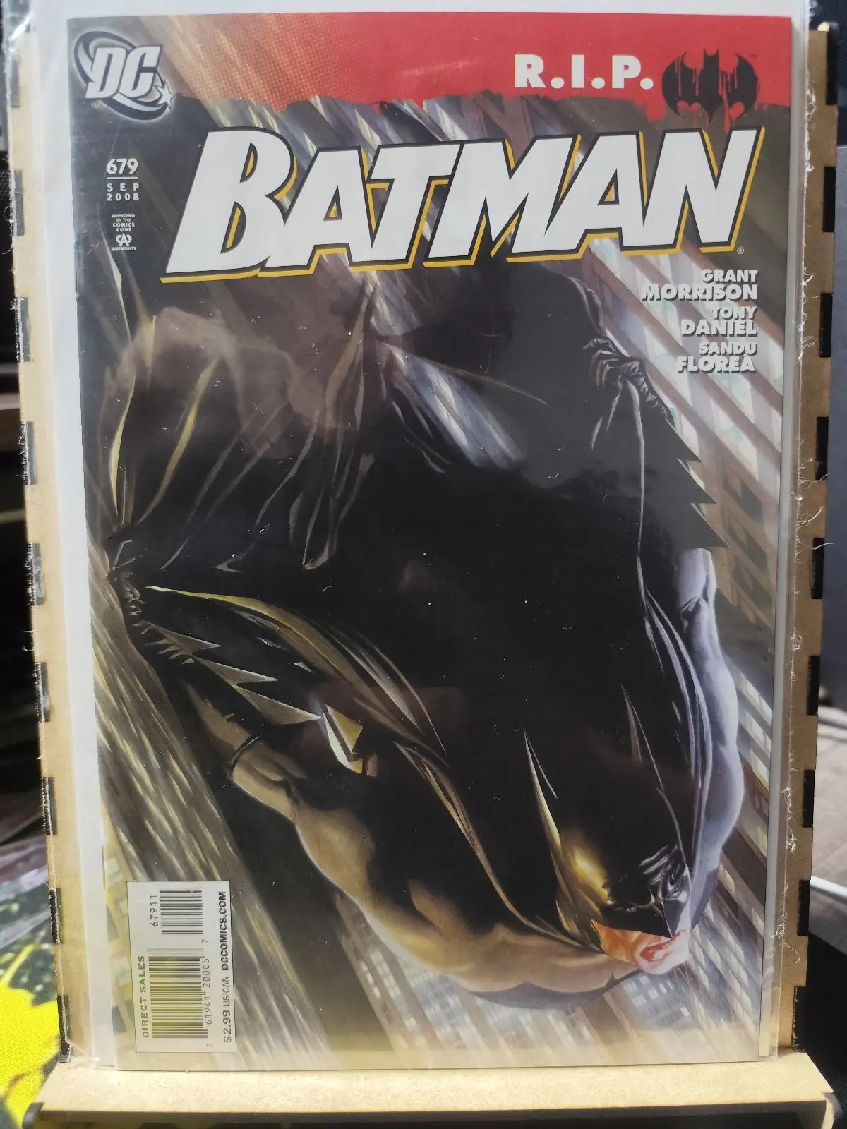 DC Comics Batman #679 DC 2008 R.I.P.