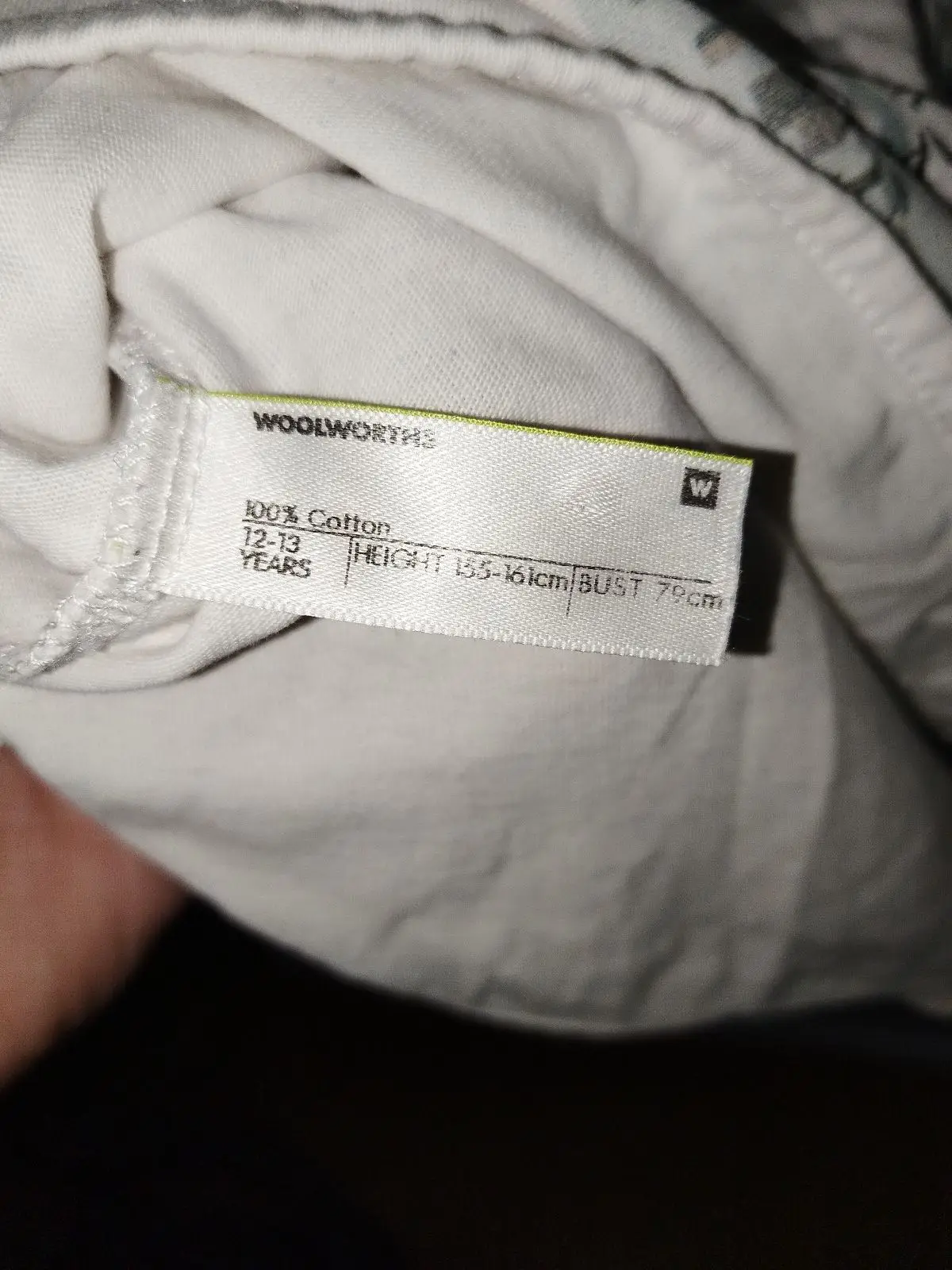 Woolworths White Paris Graphic Long-Sleeve Top