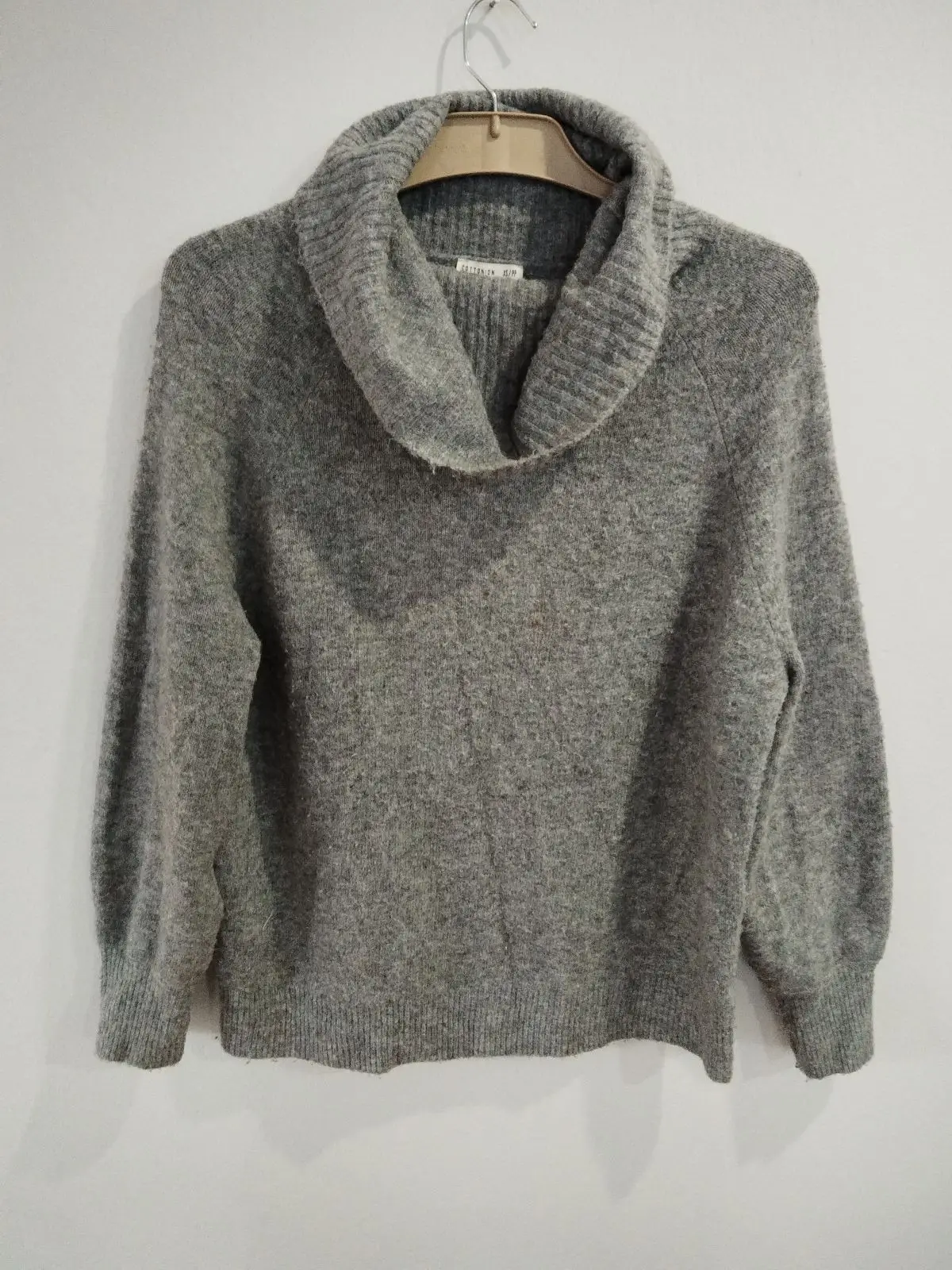 Cotton On Grey Cowl Neck Knit Sweater