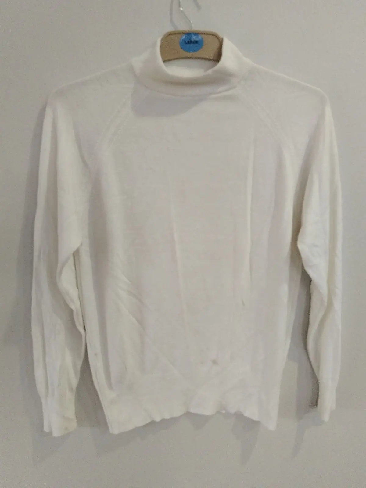 Woolworths White Turtleneck Sweater