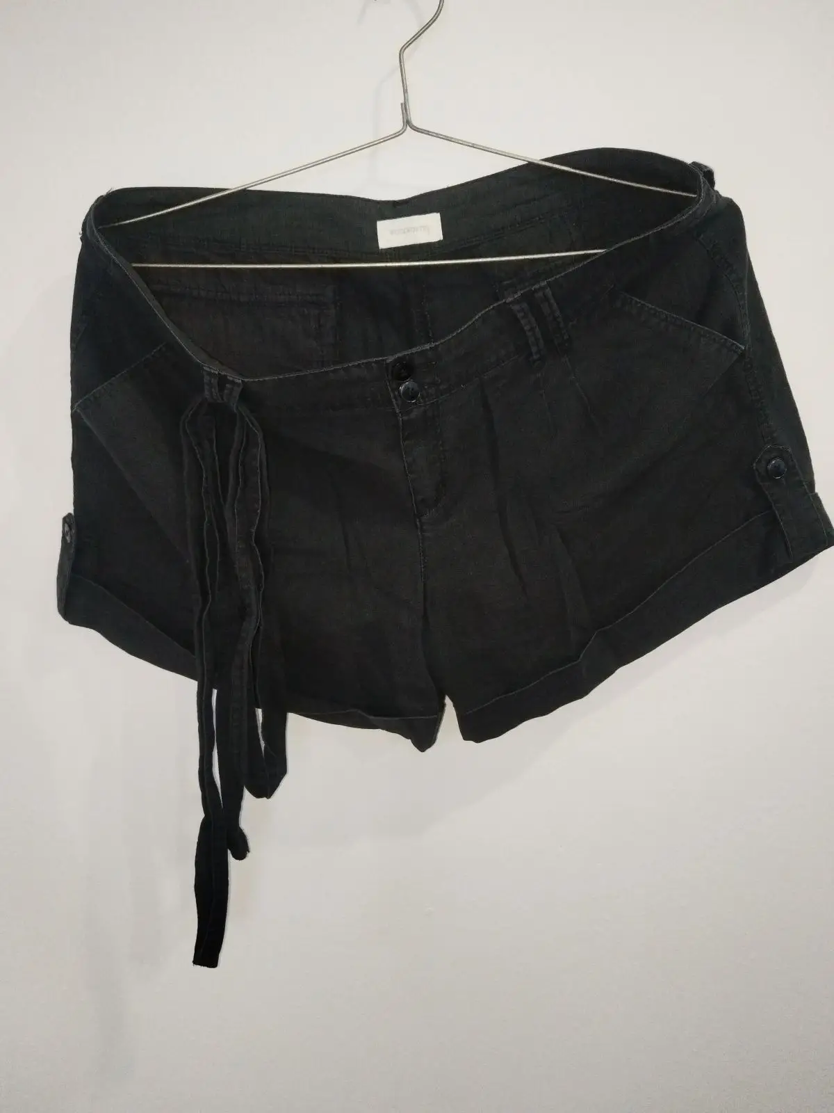 Woolworths Black Cargo Shorts Size 16