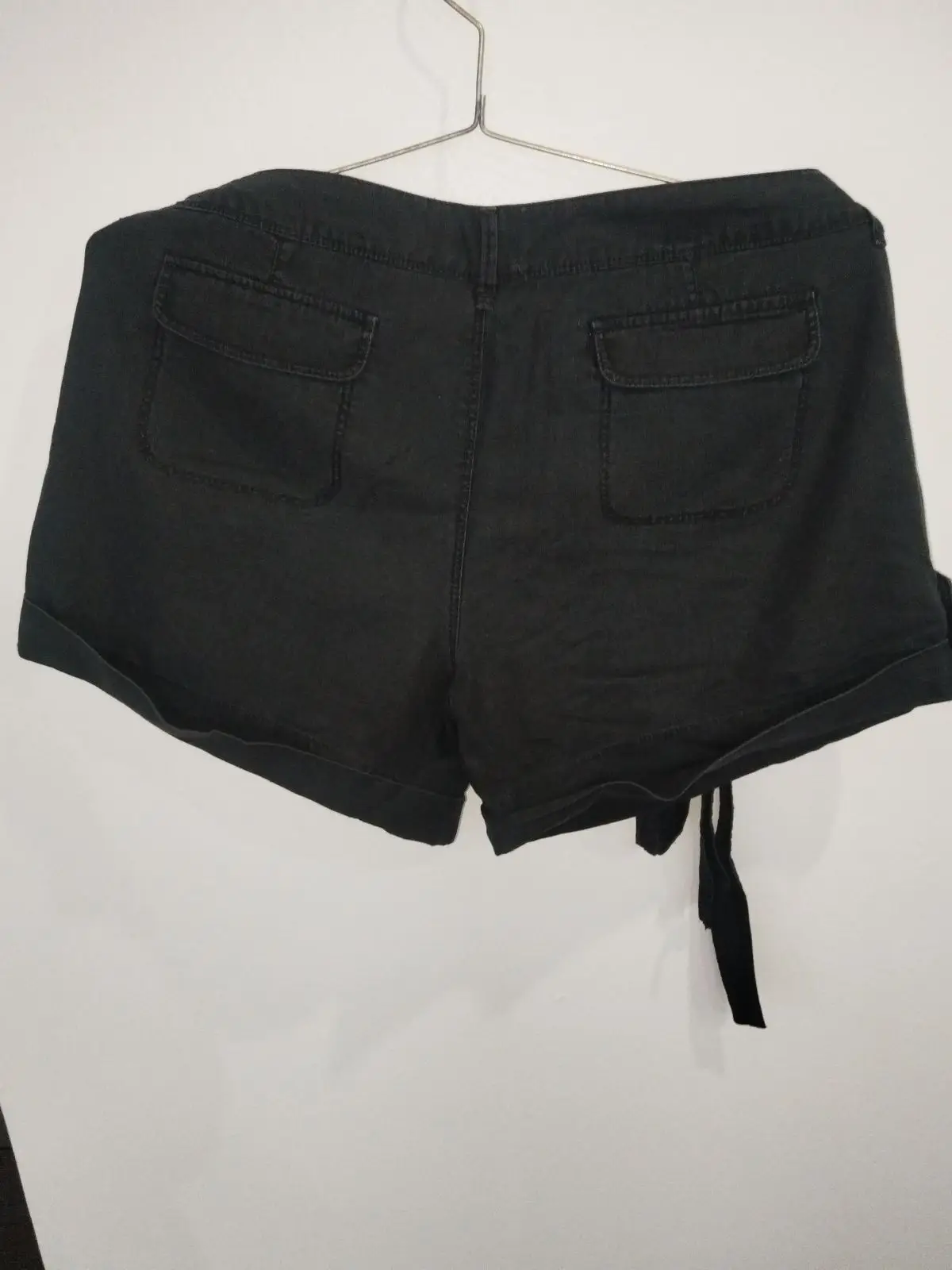 Woolworths Black Cargo Shorts Size 16
