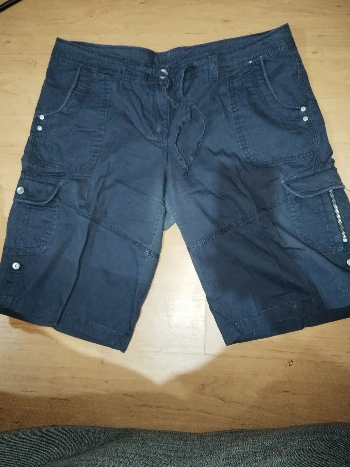 Woolworths Navy Cargo Shorts Size 14