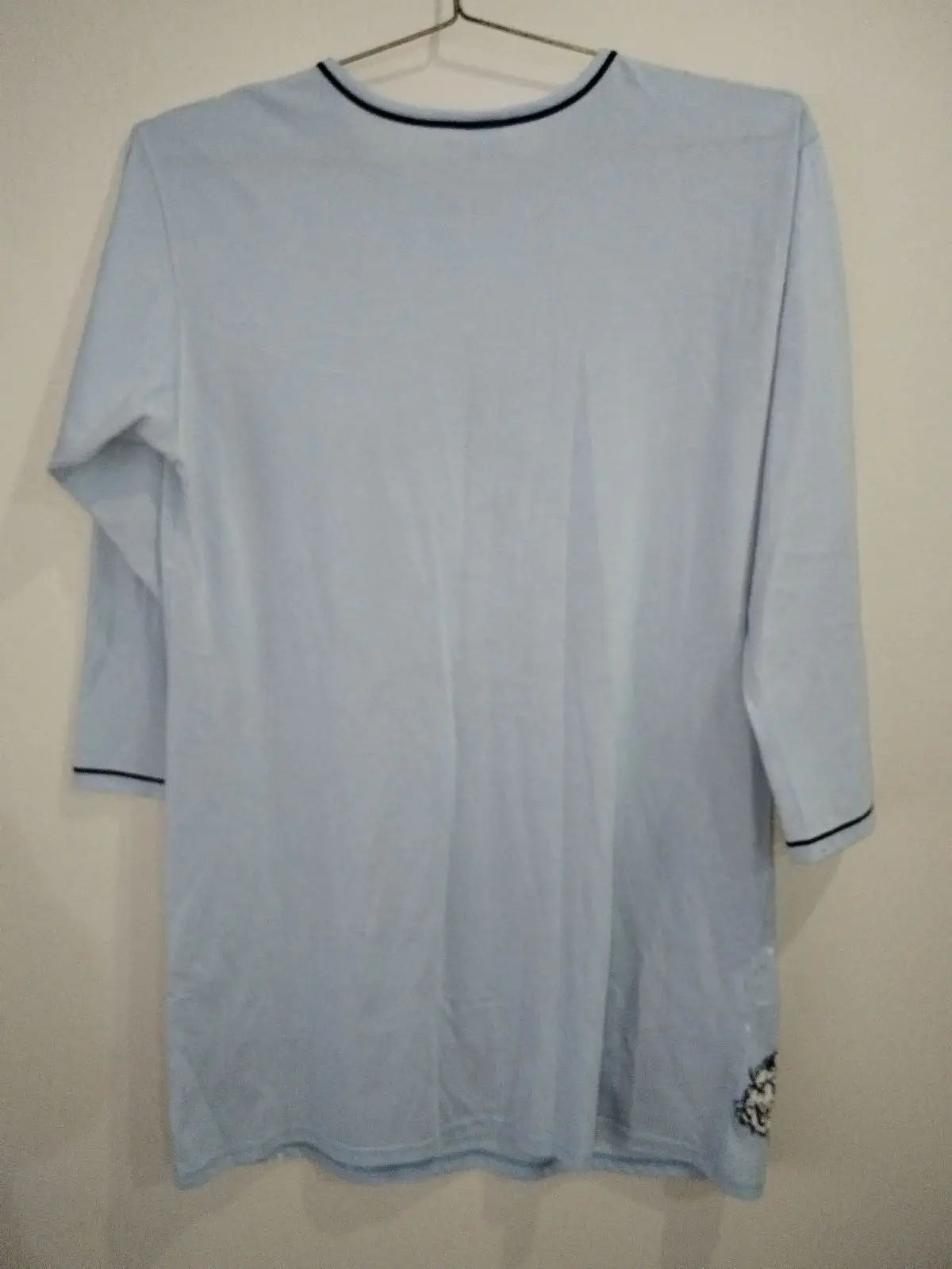 Foschini Light Blue Sheep Print Nightshirt Size M