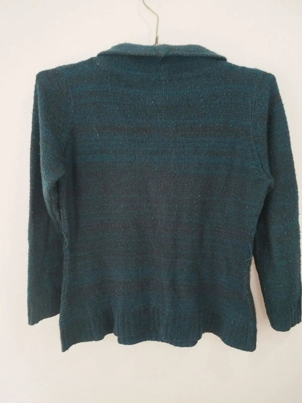 Truworths Teal Knit Sweater with Cowl Neck