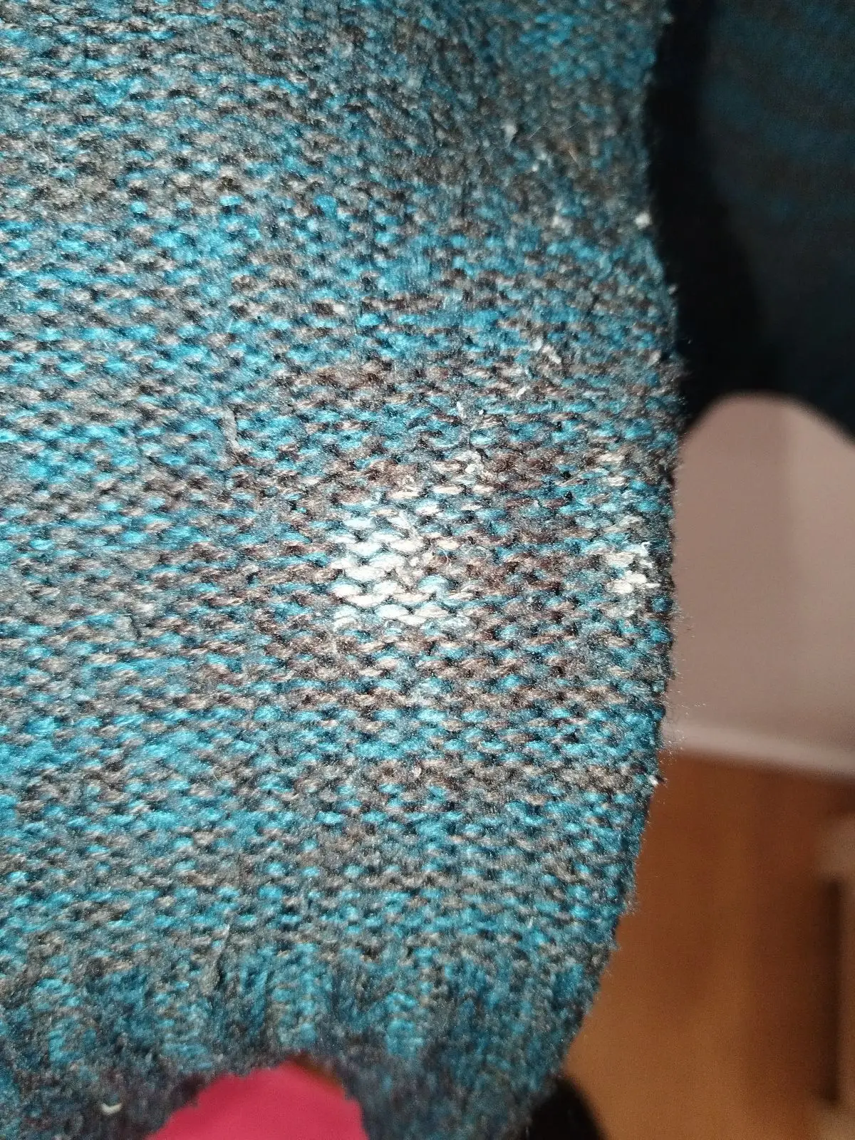 Truworths Teal Knit Sweater with Cowl Neck