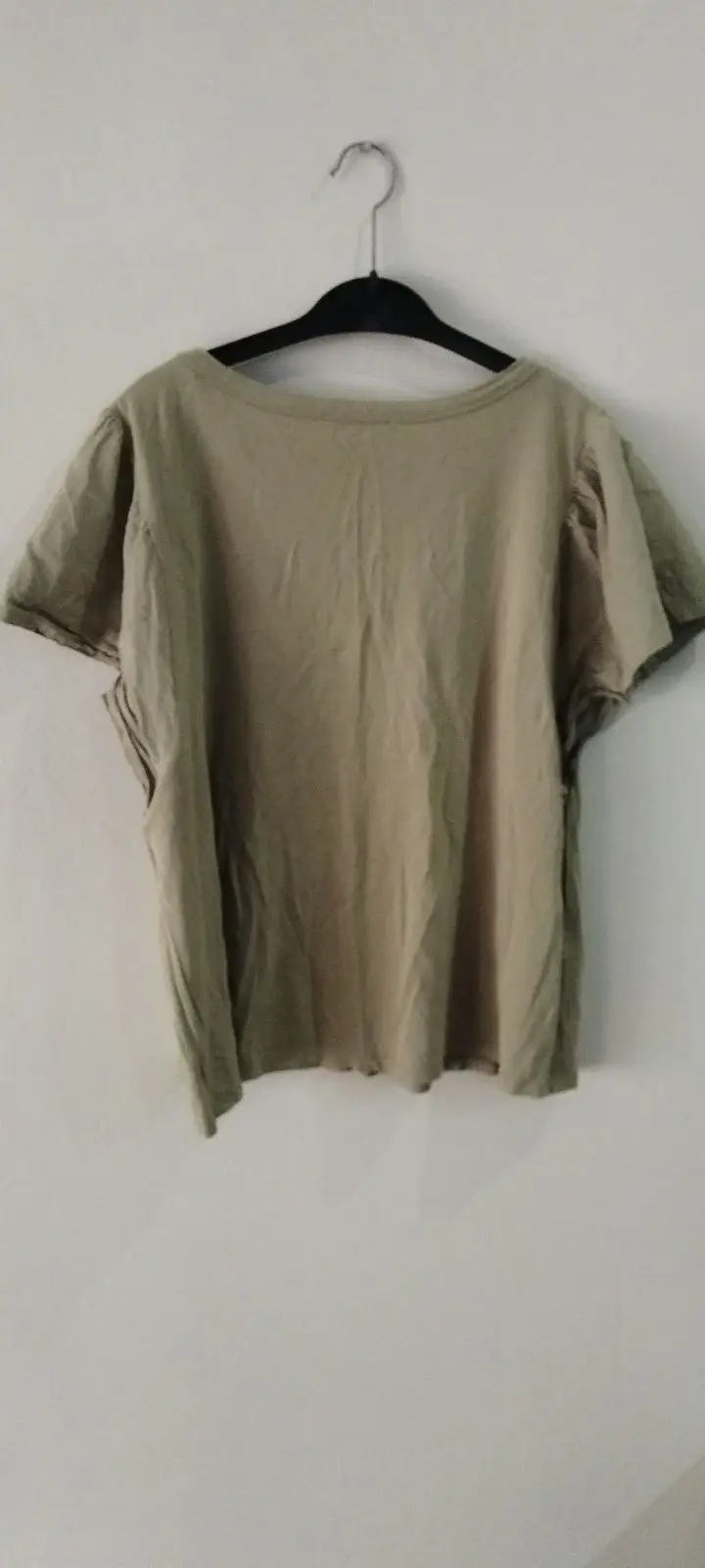 Woolworths Olive Green Puff Sleeve Top