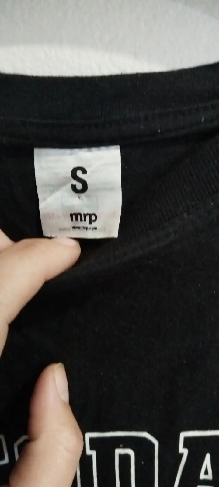 Mr Price Black Graphic T-Shirt Small