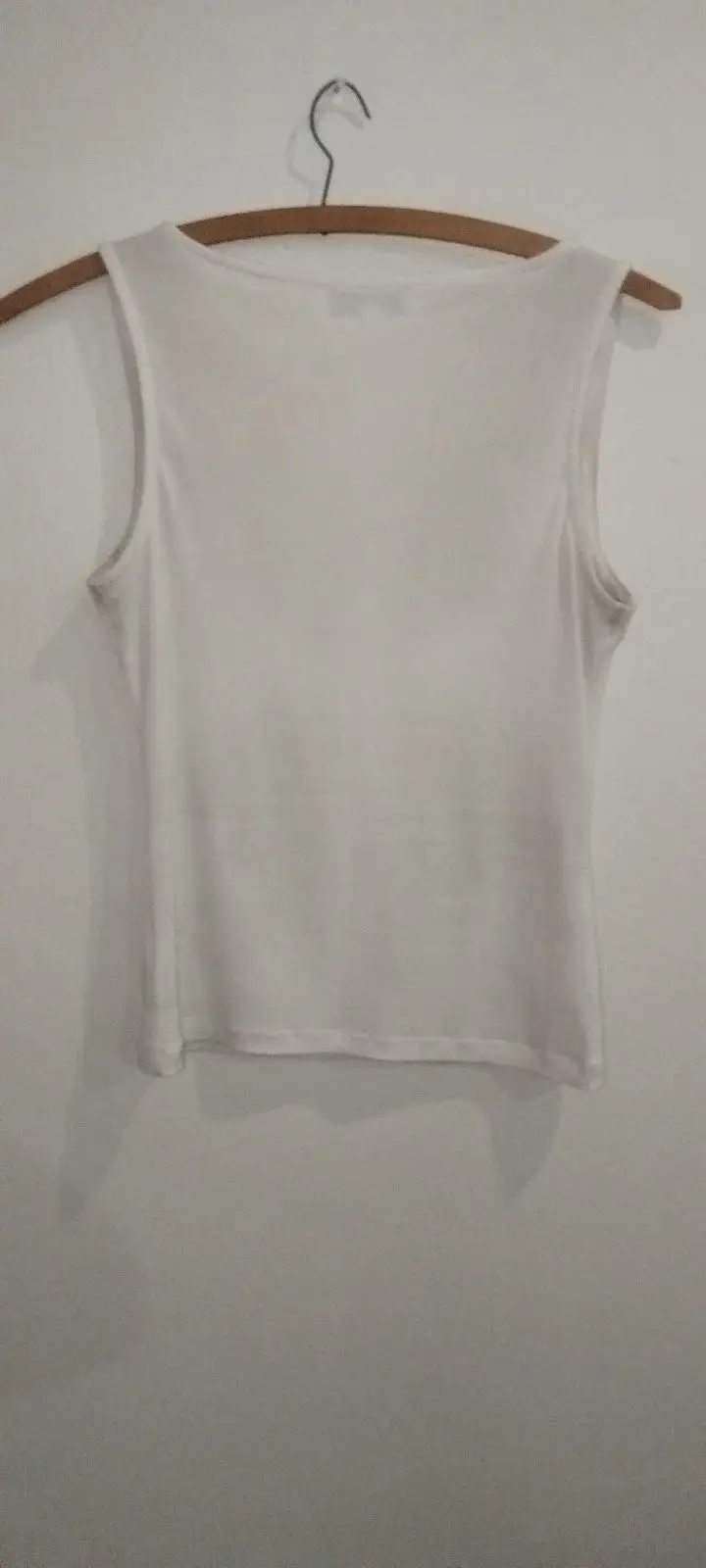 Superbalist White Scoop Neck Tank Top