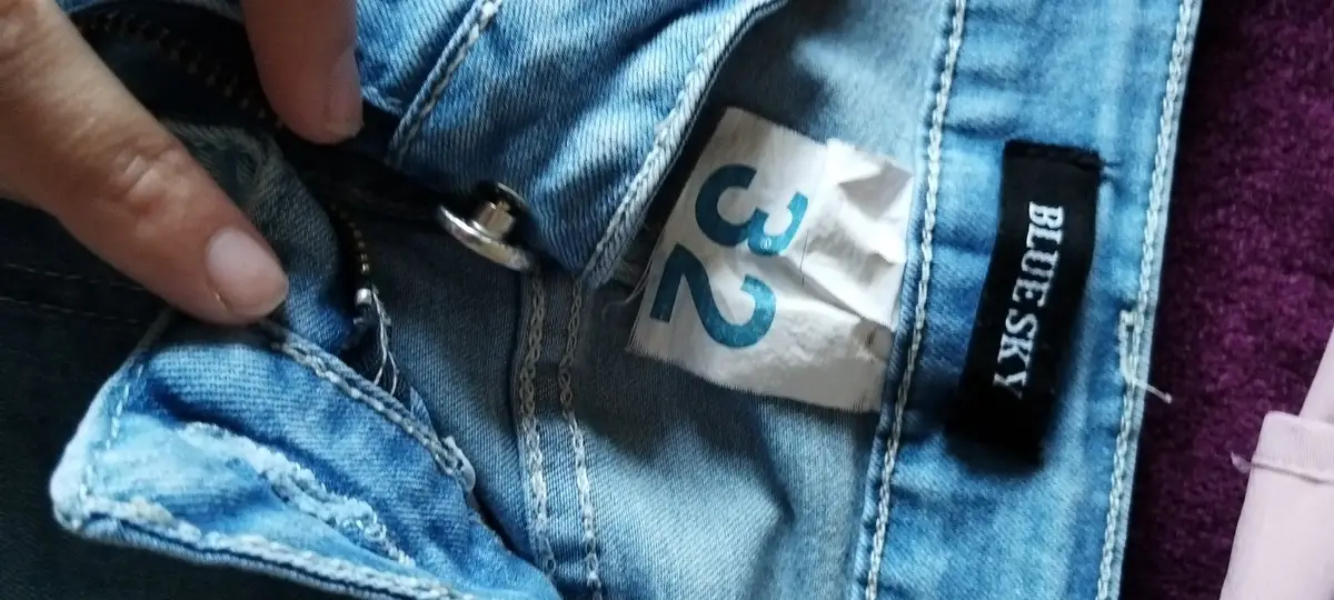 Blue Sky Light Wash Denim Jeans Size 32