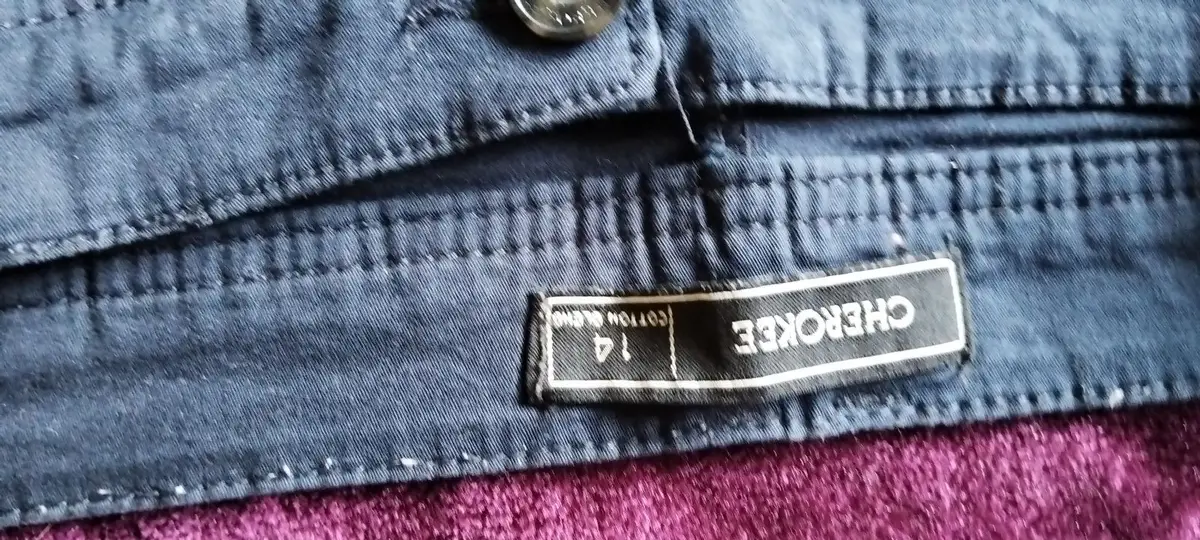 Cherokee Dark Blue Pants Size 14