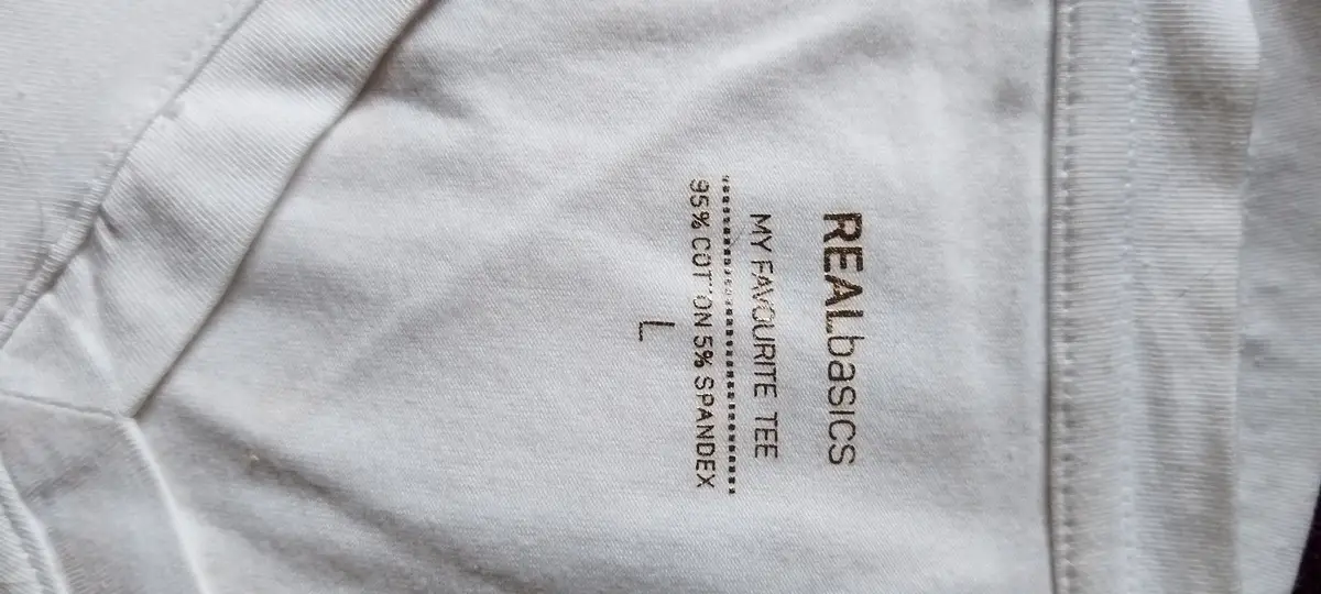 Basic White V-Neck T-Shirt