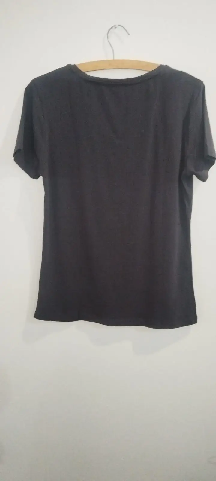 Dark Grey V-Neck T-Shirt