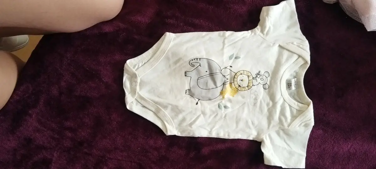 Baby Animal Print Onesie Cream 3-6M