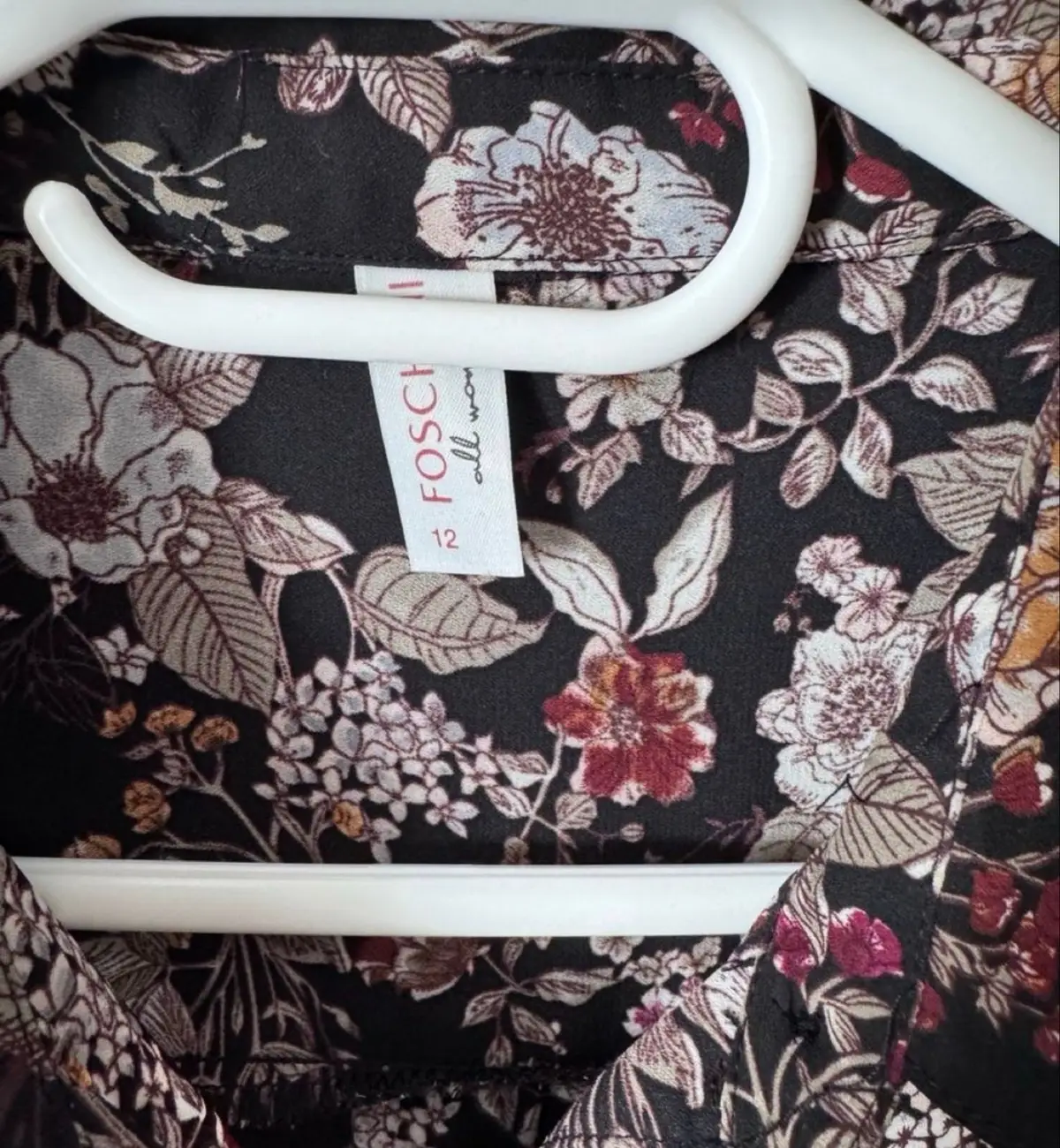 Foschini Floral Long Sleeve Button-Up Shirt