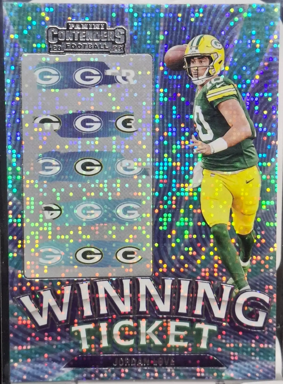 Panini Contenders Football Jordan Love Winning Ticket Card