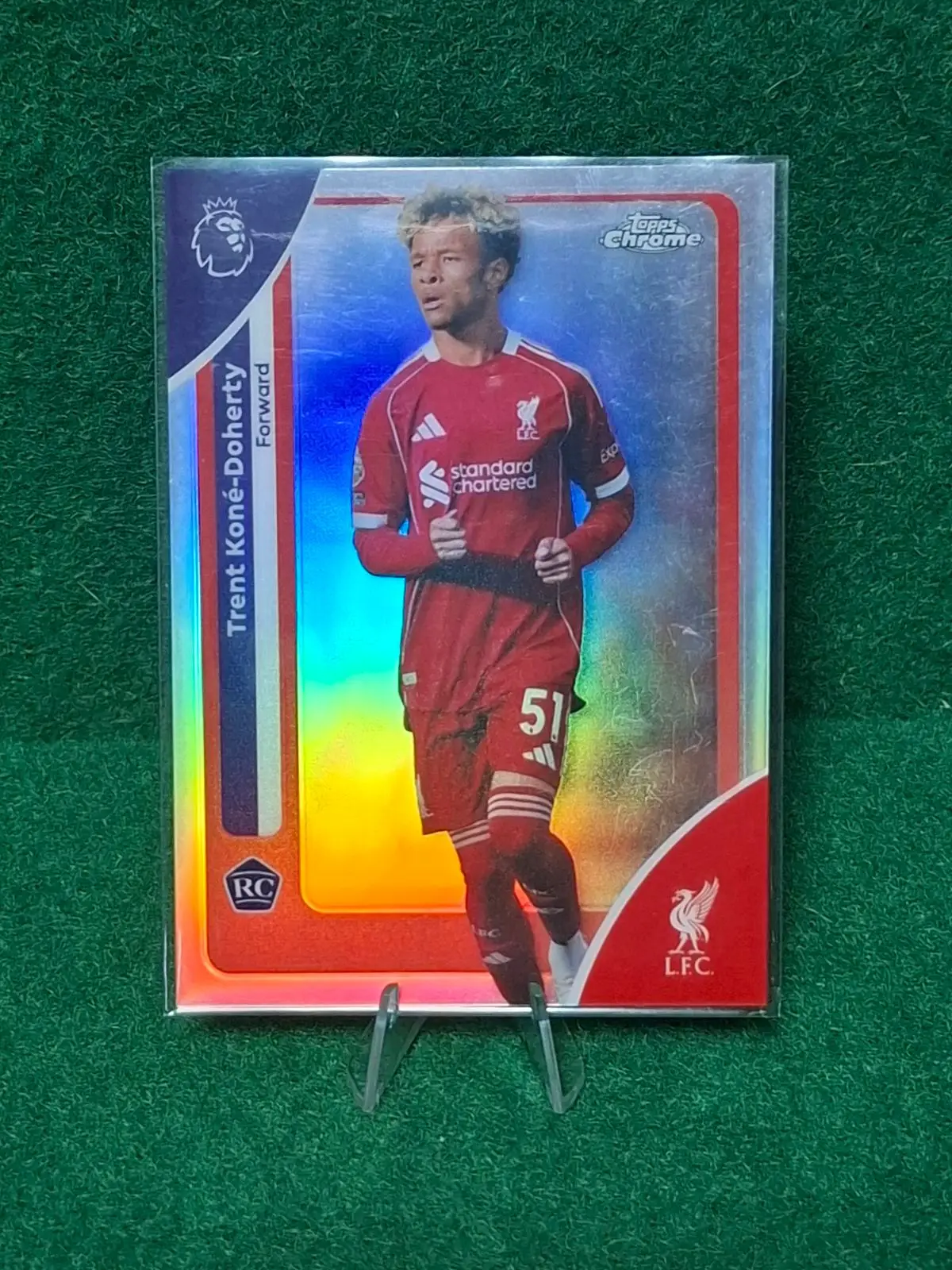 Topps Trent Kone-Doherty Topps Chrome Trading Card