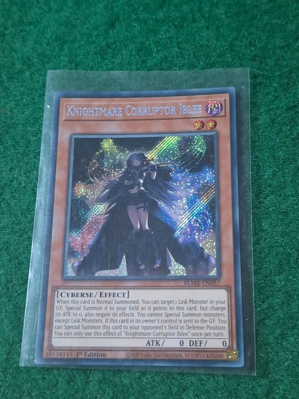 Knightmare Corruptor Iblee Yu-Gi-Oh! Card BLMR-EN057