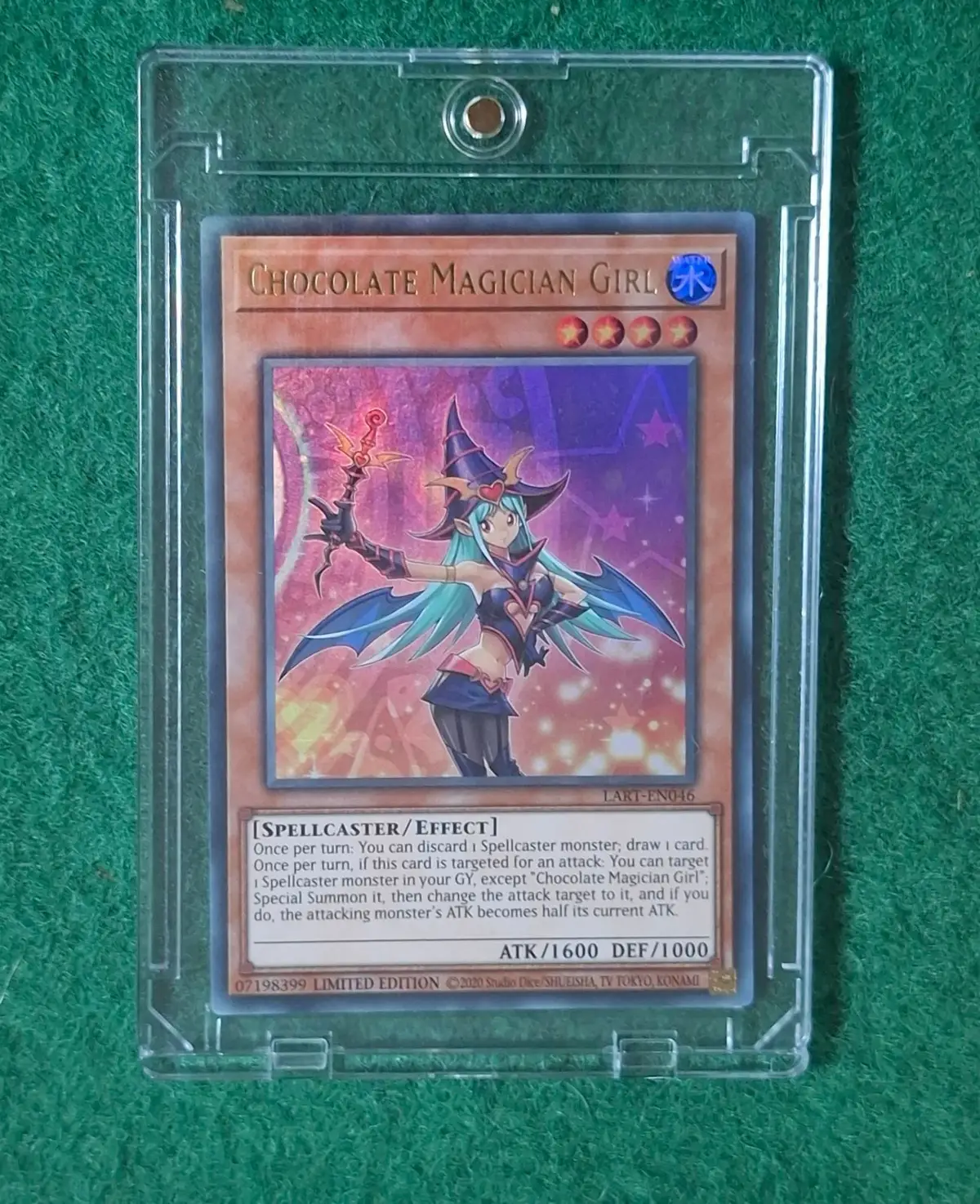 Konami Chocolate Magician Girl Yu-Gi-Oh Card LART-EN046