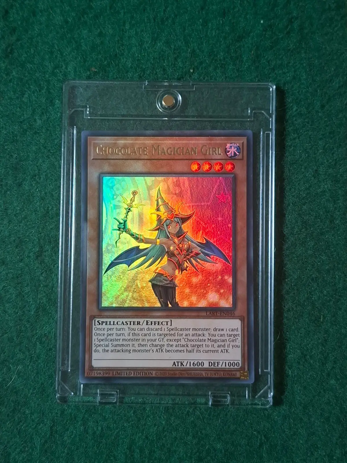 Chocolate Magician Girl Yu-Gi-Oh Card LART-EN046