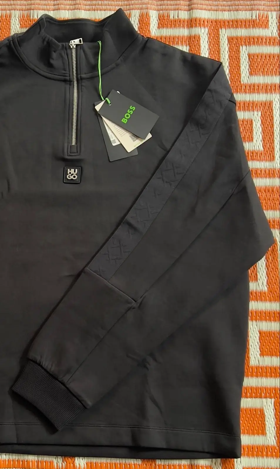 Hugo Boss Black Quarter-Zip Top