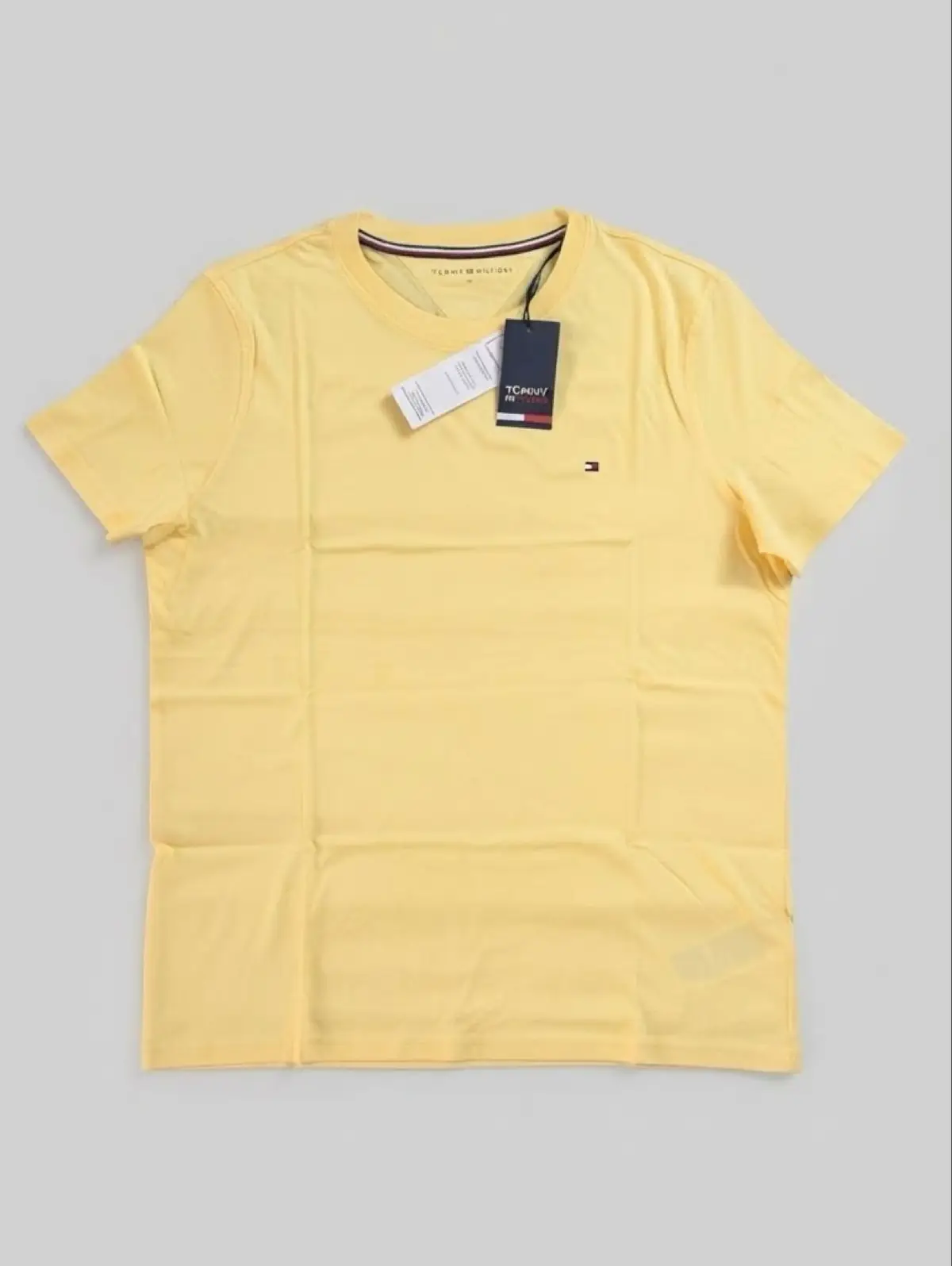 Tommy Hilfiger Yellow T-Shirt with Tags