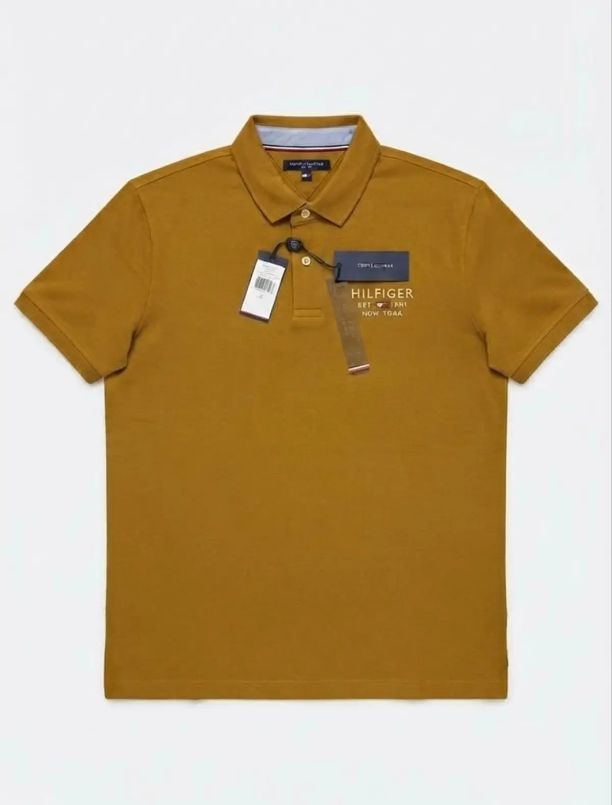 Tommy Hilfiger mustard polo shirt