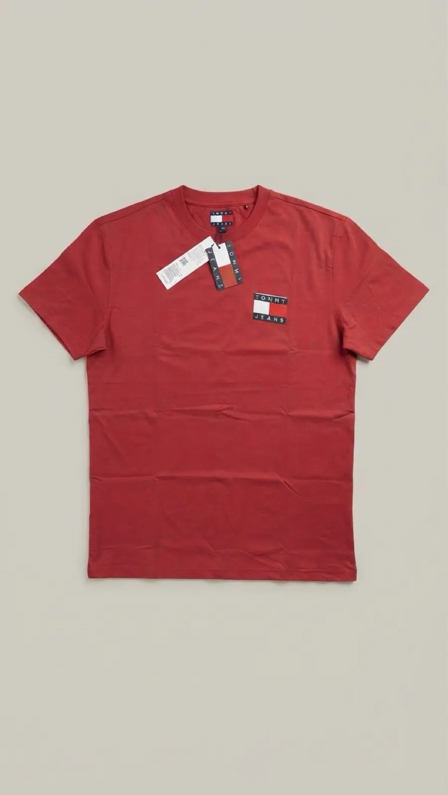 Tommy Jeans Red T-Shirt