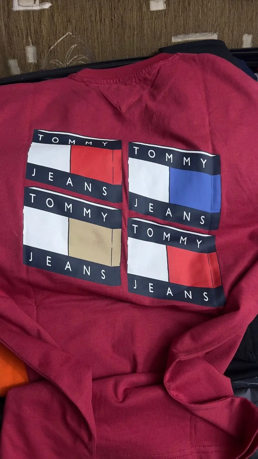 Tommy Jeans Red T-Shirt
