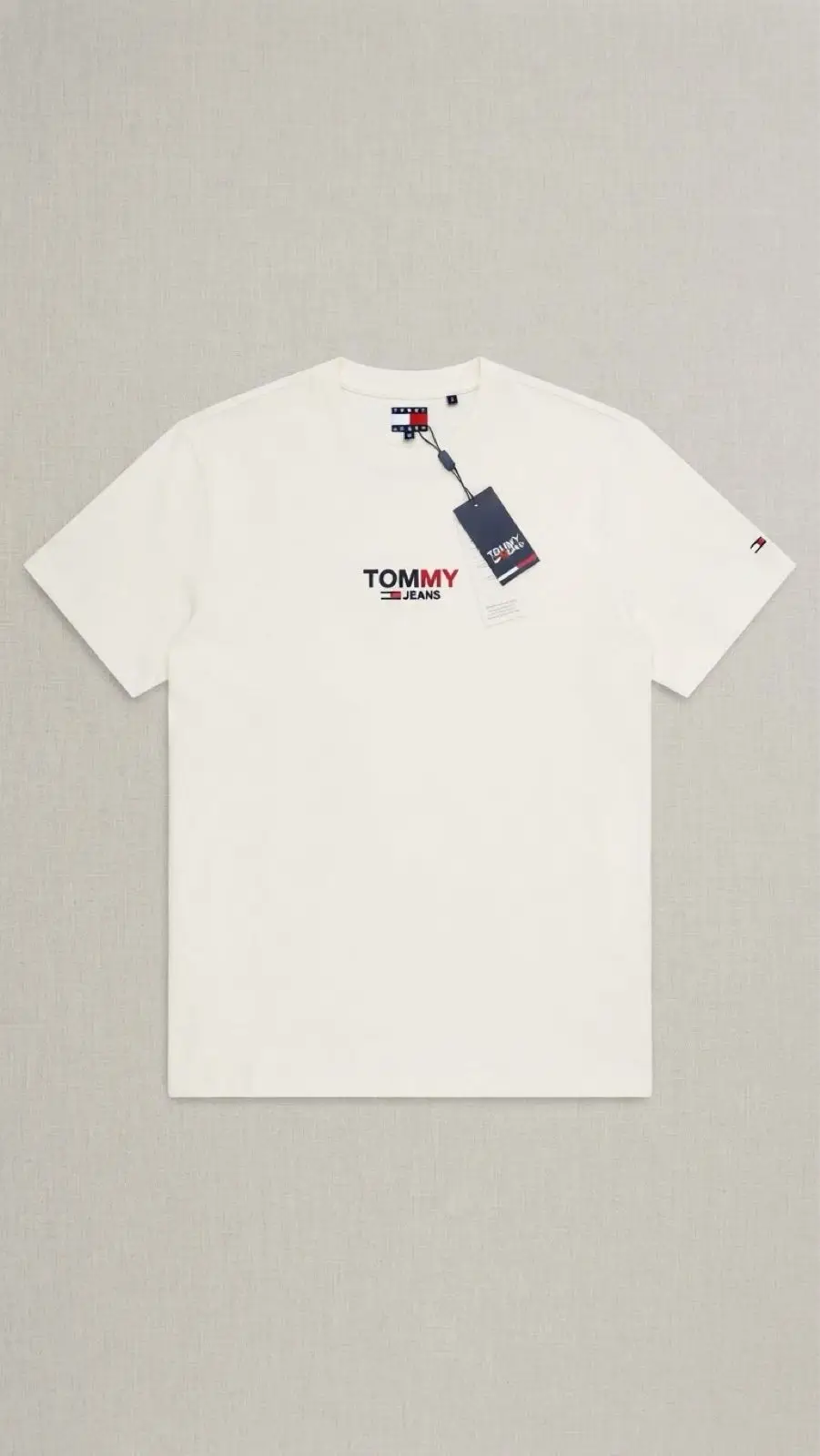 Tommy Hilfiger Tommy Jeans White T-Shirt with Tag