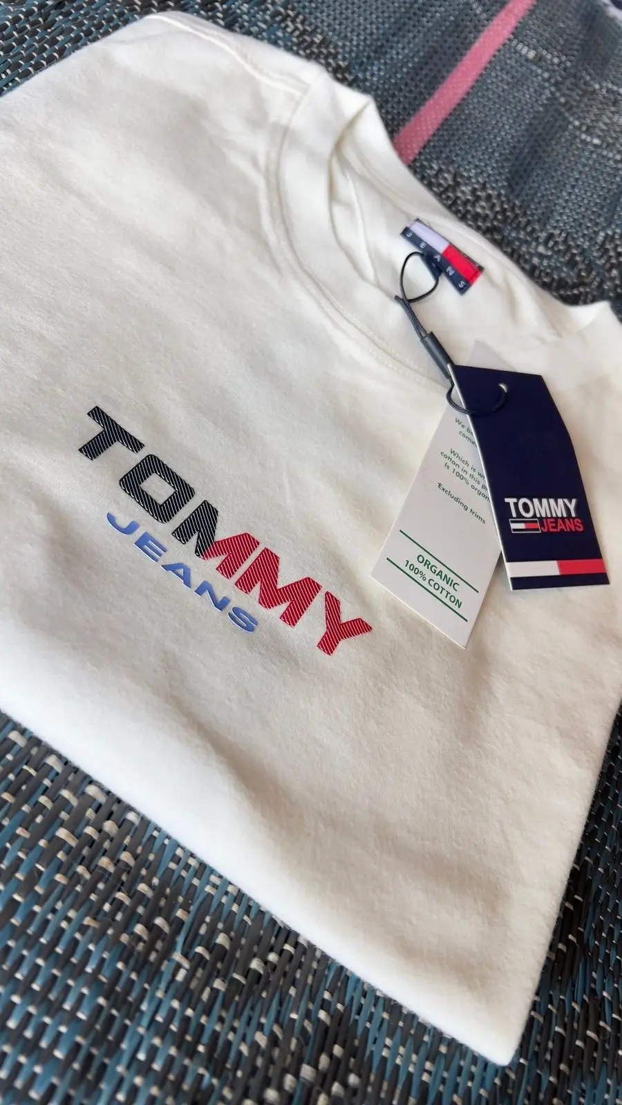 Tommy Jeans White T-Shirt with Tag