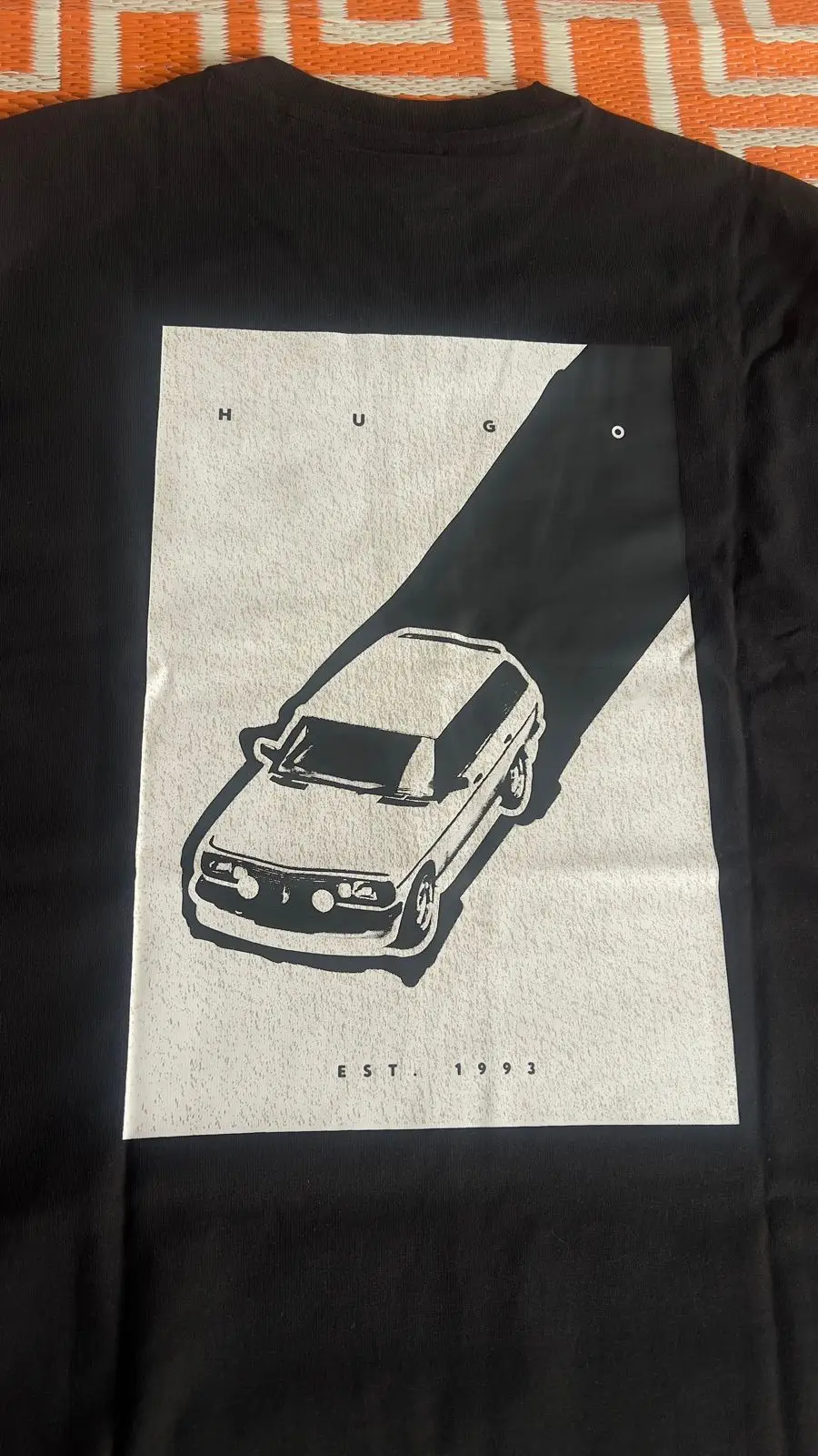Hugo Boss Black T-Shirt with Graphic Print
