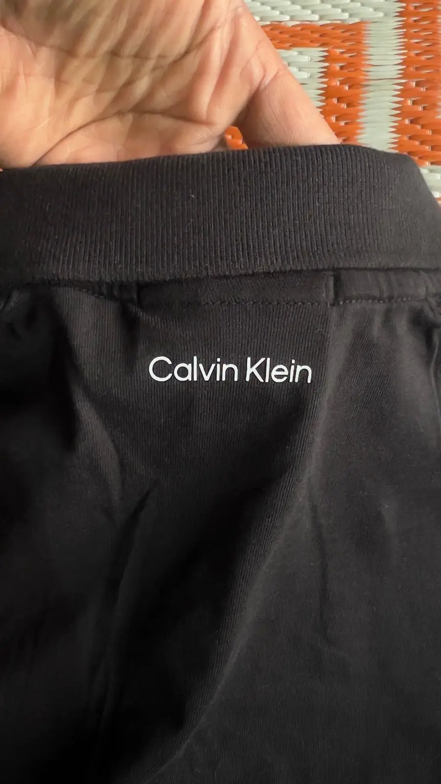 Calvin Klein Black Tape Logo Polo Shirt