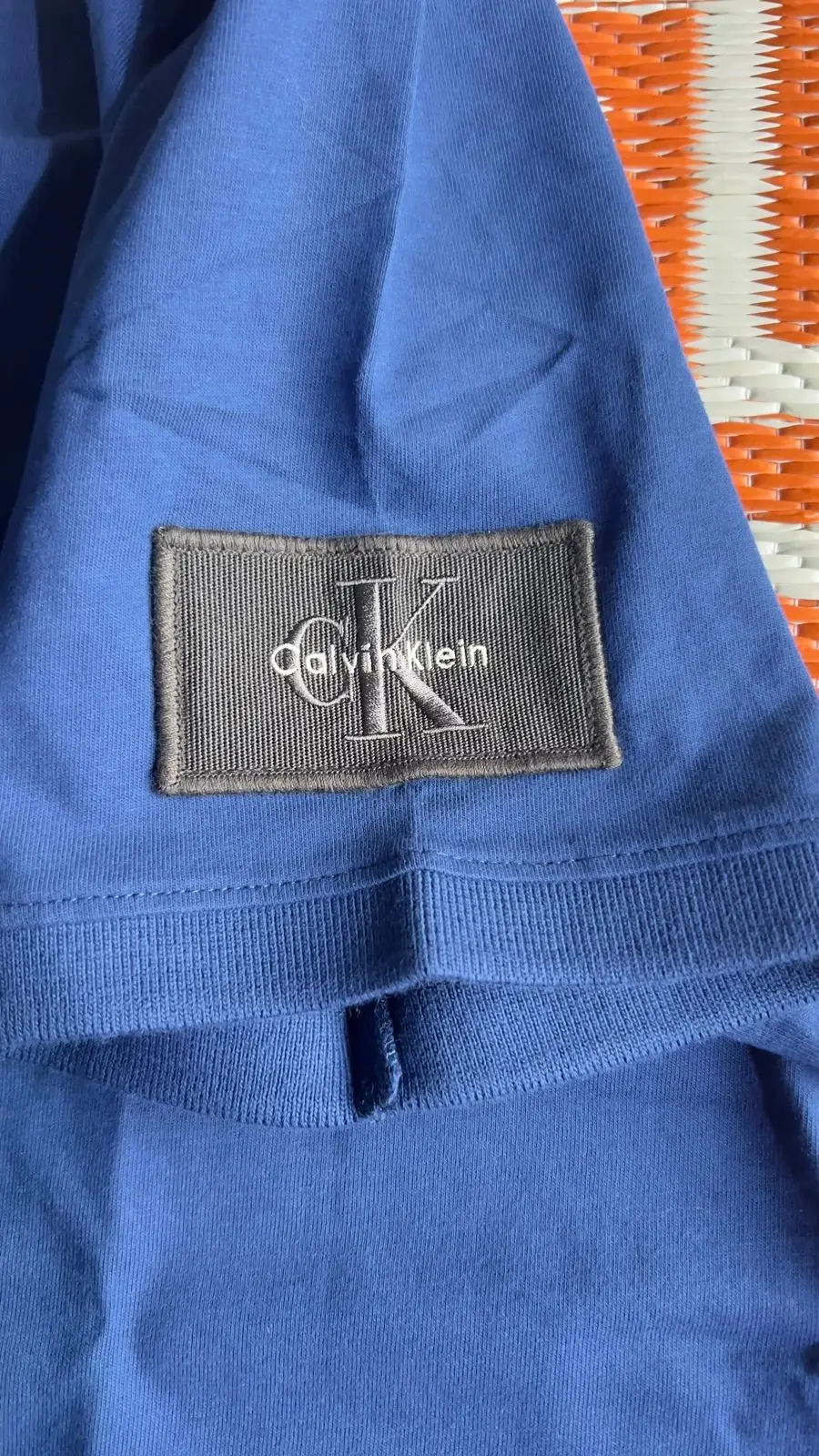 Calvin Klein Blue Polo Shirt