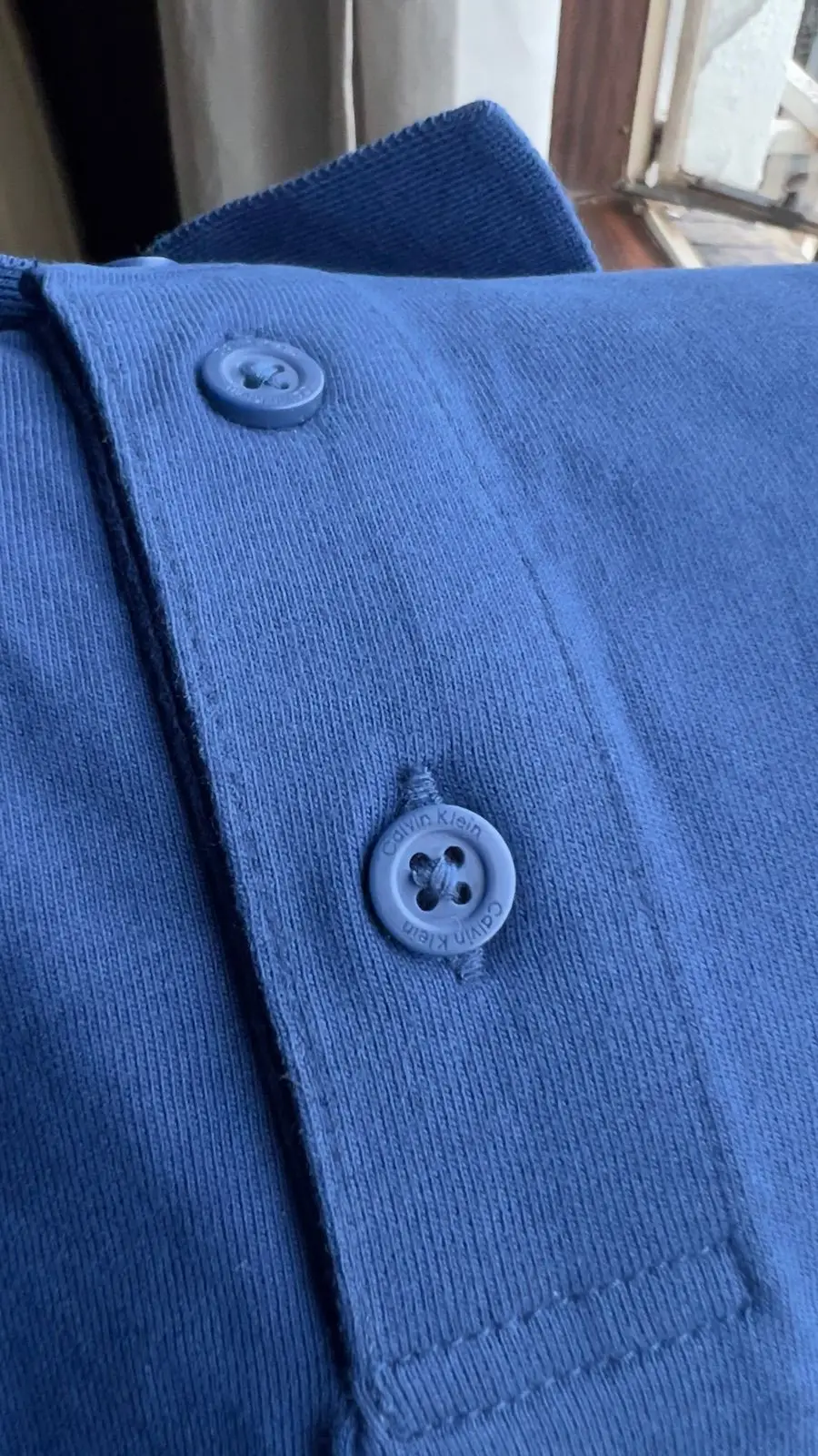 Calvin Klein Blue Polo Shirt