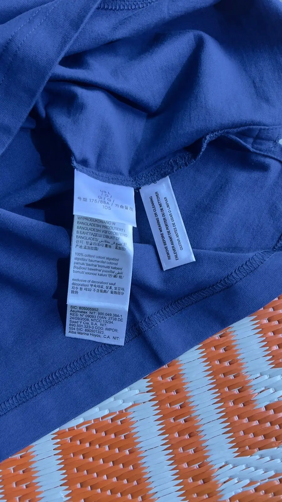 Calvin Klein Blue Polo Shirt