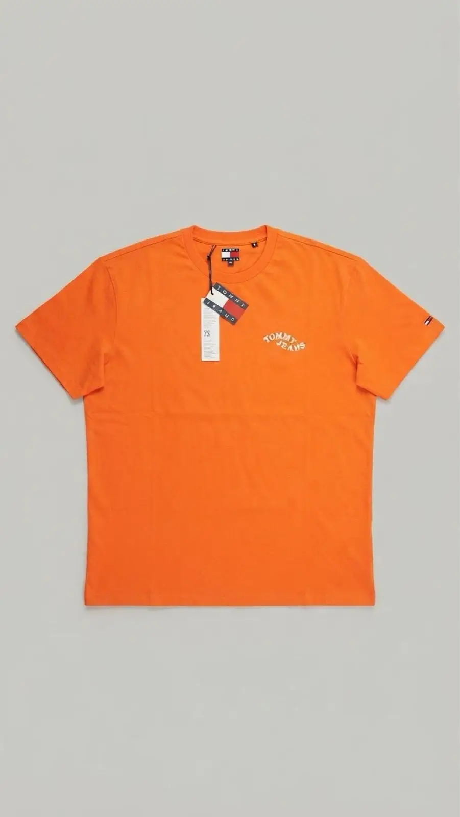 Tommy Hilfiger Tommy Jeans Orange Short Sleeve T-Shirt
